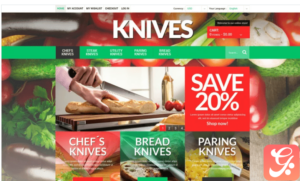 Knives Online Store Magento Theme