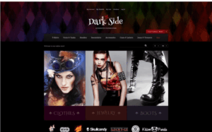 Dark Side Magento Theme