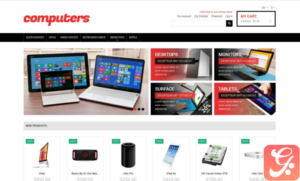 Computer Store Responsive Magento Theme