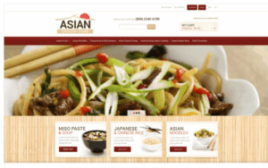 Eastern Food Shop Magento Theme