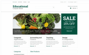 Educational Courses Magento Theme