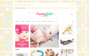 Kids Jewelry Magento Theme