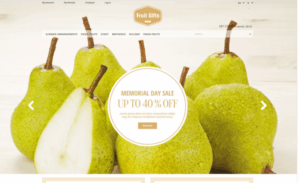Fruit Gifts Magento Theme
