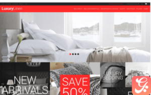 Luxury Linen Store Magento Theme