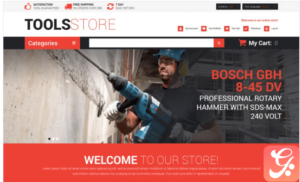Contractor Tools Magento Theme