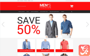 Men's Corporate Fashion Magento Theme