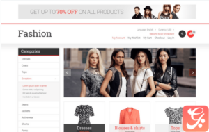 Fashion Store Responsive Magento Theme