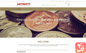 Collectible Coins Magento Theme