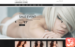 Romantic Lingerie Magento Theme
