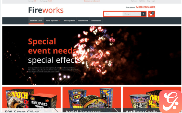 Fireworks Store Magento Theme