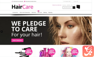 Hair Care Magento Theme
