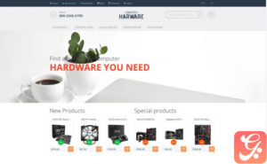 Computer Hardware Magento Theme