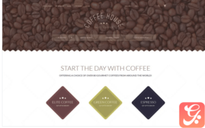 Coffee Shop Magento Theme