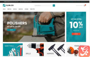 Illin.co - Tools & Equipment Magento Theme