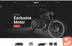 Motorsports Store Magento Theme