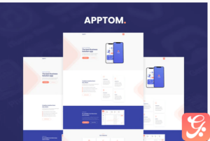 Apptom - App & Software Showcase Elementor Template Kit
