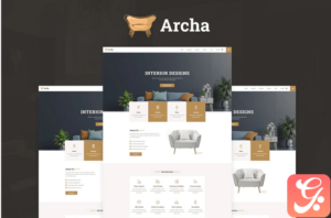 Archa - Interior Design & Architecture Elementor Template Kit