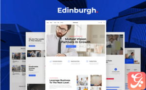 Edinburgh – Multipurpose Corporate Template Kit