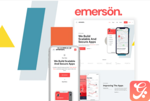 Emerson — App & Software Showcase Elementor Template Kit