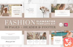 Fashion Instincts - WooCommerce Elementor Template Kit