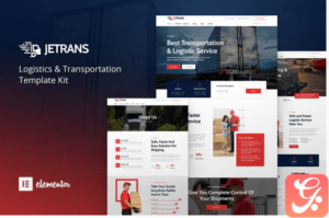 Jetrans – Logistics & Transportation Elementor Template Kit