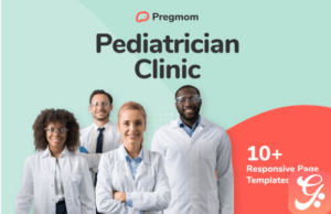 Pregmom - Pediatrician Clinic Elementor Template Kit