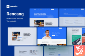 Rencang - CV & Portfolio Elementor Template Kit