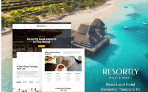 Resortly - Resort & Hotel Elementor Template Kit