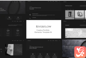 Riverflow - Creative Portfolio Elementor Template Kit