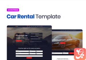 Rotors – Car Rental Elementor Template Kit