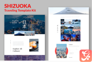 Shizuoka - Travel Elementor Template Kit