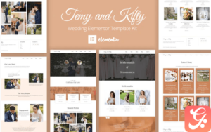 Temy and Kifty Wedding Template Kit