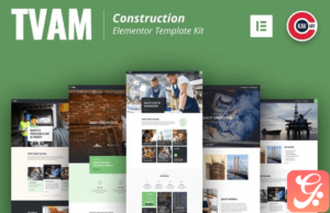 Tvam - Construction Elementor Template Kit