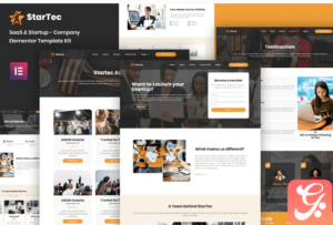 StarTec - Saas Elementor Template Kit