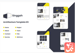 Singgah - Architecture Elementor Template Kit