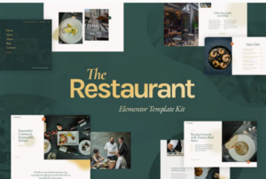 The Restaurant - Elementor Template Kit