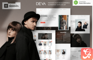 DEVA - Fashion Store WooCommerce Elementor Template Kit