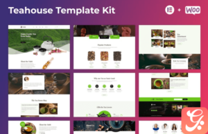 Tabit — Teahouse & Tea Store Elementor Template Kit