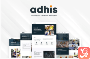 Adhis - Construction Elementor Template Kit