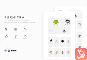 Furnitra - Modern eCommerce Elementor Template Kit