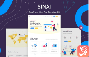 Sinai – SaaS and Web App Template Kit