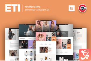 ETI - Fashion Store Elementor Template Kit