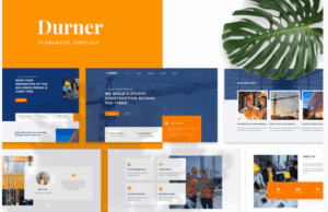 Durner - Construction Elementor Template Kit