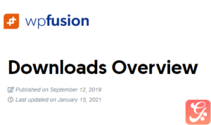 WP Fusion – Downloads 1.2.2