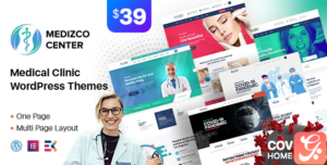 Medizco - Medical Health & Dental Care Clinic WordPress Theme 3.5.2