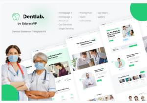 Dentlab | Health & Medical Elementor Template Kit