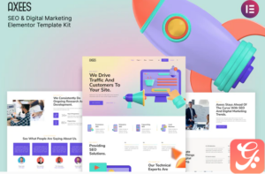 Axees – SEO & Digital Marketing Elementor Template Kit