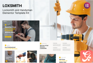Loxsmith — Key & Locksmith Services Elementor Template Kit