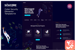 Solicore — Cyber Security Elementor Template Kit