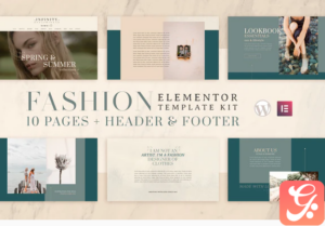 Infinity Fashion - WooCommerce Elementor Template Kit